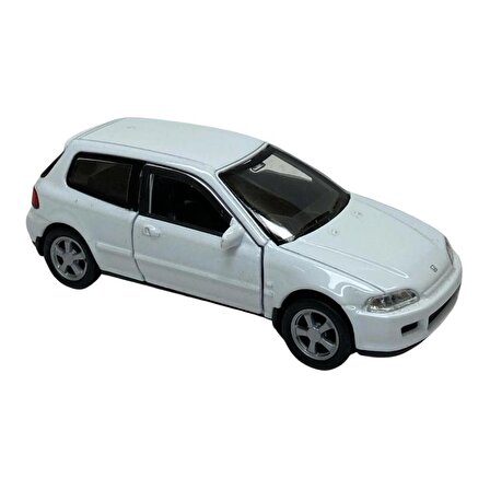 Çek Bırak Araba 1:32 Honda Civic EG6 - 43813 - Beyaz