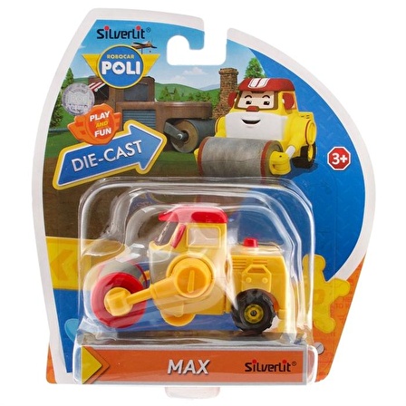 Robocar Poli Metal Araç Max Figür