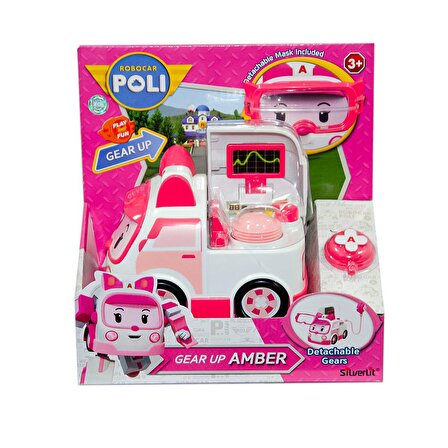 POLI/83393 Robocar Amber Teçhizatlı Araç - Neco Toys