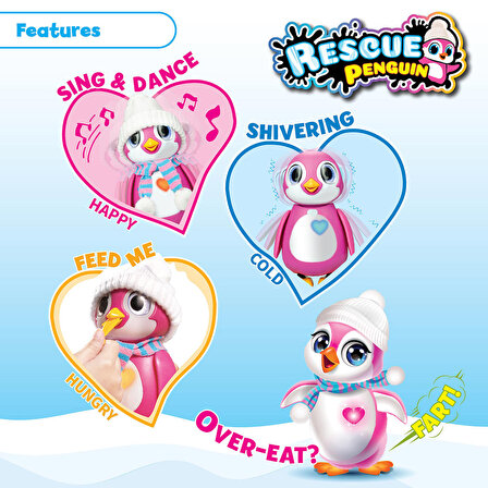 Silverlit Rescue Penguin - Pembe 88651