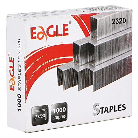 Eagle 23/20 Zımba Teli Gümüş Rengi 1000 Li (2320)
