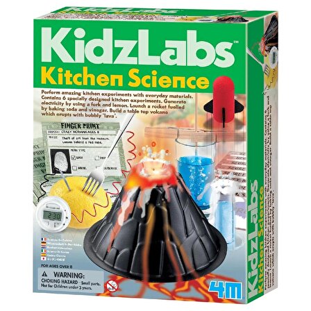 Eğitici Bilim Deney Seti Mutfak