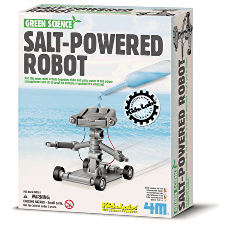 4_M Salt Water Powered Robot Tuzlu Su Robotu