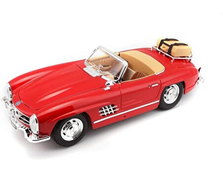 Burago 1:24 Mercedes Benz 300SL 1954 KIRMIZI Model Araba