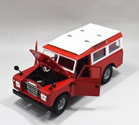 Bburago 1:24 Land Rover Series II Model Araba Lisanslı Ürün