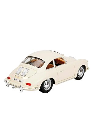 Koleksiyoncuların Gözdesi: 1:24 Porsche 356B Coupe 1961 Model Araba