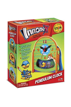 Amazing Toys Eğitici Bilimsel Oyuncak Innonex Sarkaçlı Saat-kendi Saatini Tasarla - Algı Geliştiren Set