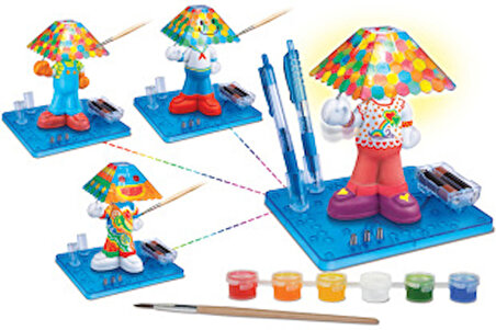 Amazing Toys Eğitici Oyuncak Innonex Işıldayan Lamba-kendi Lambanı Tasarla-hayal Gücü Geliştiren Set