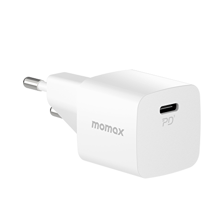Momax ONEPLUG Mini USB-C Şarj Cihazı(20W) BEYAZ