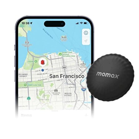 Momax Pintag BR5 GPS Takip Cihazı Siyah