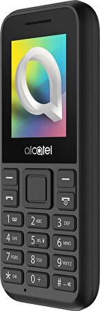 Alcatel 1066G Siyah 4 MB Ram 1.8 İnç Tuşlu Telefon