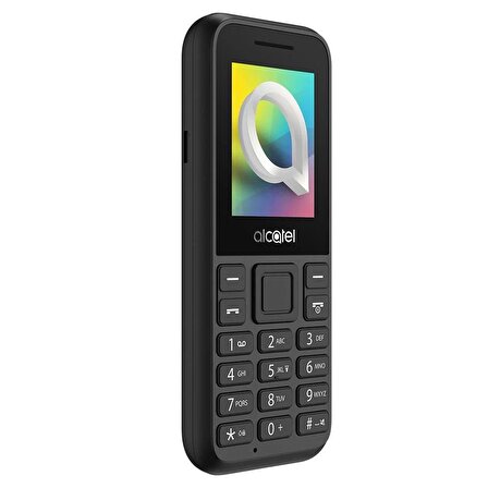 Alcatel 1068D Siyah 4 MB Ram 1.8 İnç 0.08 MP Tuşlu Telefon