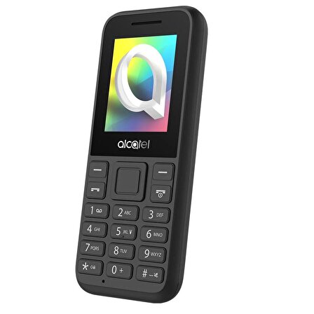 Alcatel 1068D Siyah 4 MB Ram 1.8 İnç 0.08 MP Tuşlu Telefon
