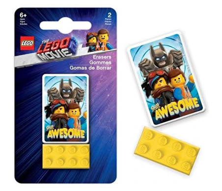 LEGO Movie 2 Eraser Set 52296
