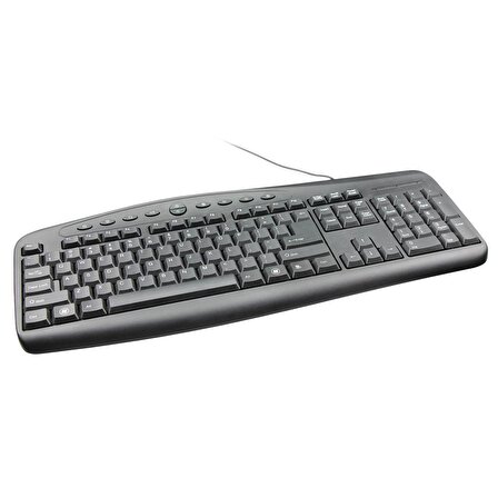 Vcom DK401 USB Siyah Klavye