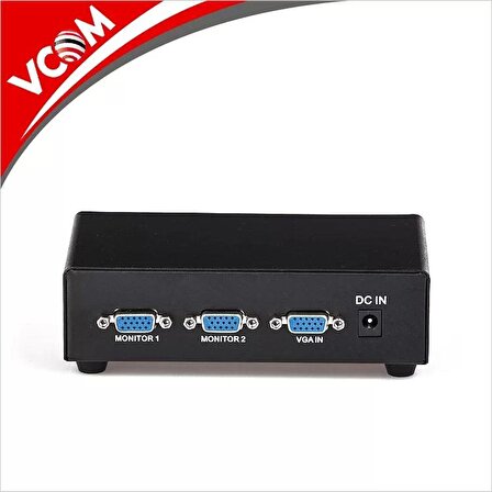 Vcom Dd132 1 2 Port 350Mhz Metal Vga Splitter / Vcom