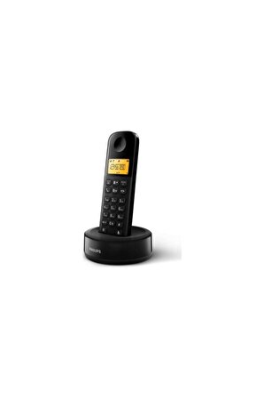 Philips D1601b/01 Kablosuz Dect Telsiz Telefon Siyah
