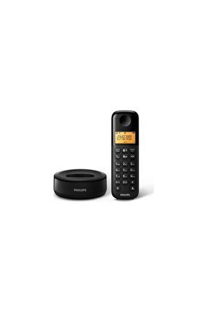 Philips D1601b/01 Kablosuz Dect Telsiz Telefon Siyah