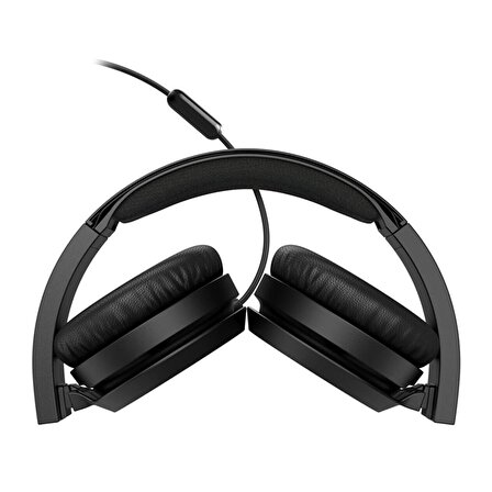 Philips TAH4105BK Kablolu Kulak Üstü Kulaklık Siyah