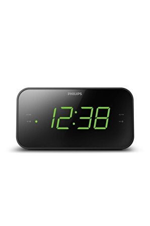 Philips 12 Dijital Ekranlı Ve Çift Alarmlı Saatli Radyo , Alarmı Tekrarlamak Için Uyku Zamanlayıcısı Uyumlu