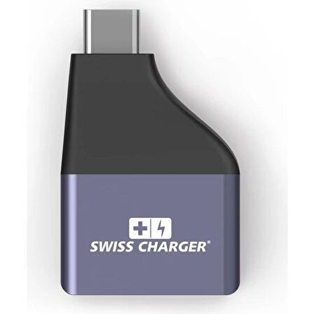 Swiss Charger Type-C - VGA Görüntü Aktarım Adaptörü SCV-30051