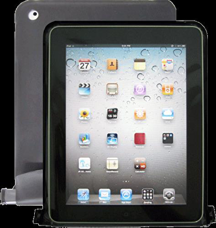 Jr Gear iPad Uyumlu Su Geçirmez Kılıf-SİYAH