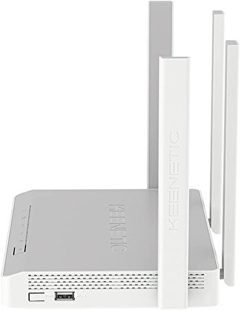 Keenetic Extra DSL AC1200 Mesh Wi-Fi 5 Dualband Gigabit MU-MIMO VDSL2/ADSL2+ Modem 4-Port Fiber Gigabit ve USB Portu