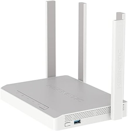 Keenetic Hopper DSL AX1800 Mesh Wi-Fi 6 VDSL2/ADSL2+ Modem Router 4-Port Gigabit Smart Switch ve USB 3.0 Portu…