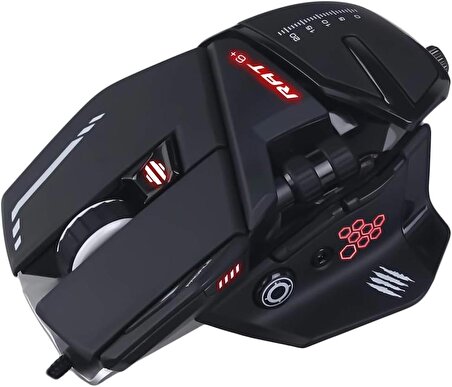 Mad Catz Theauthnticr.a.t 6 Gaming Mouse - Siyah MR04DCINBL000-0