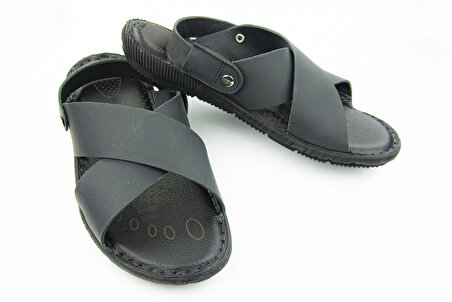 Hac Umre Sandaleti - Siyah Renk