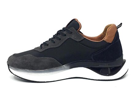 Albero %100 Hakiki Deri Tam Ortopedik Erkek Yürüyüş Casual El Yapımı Spor Ayakkabı 39-44