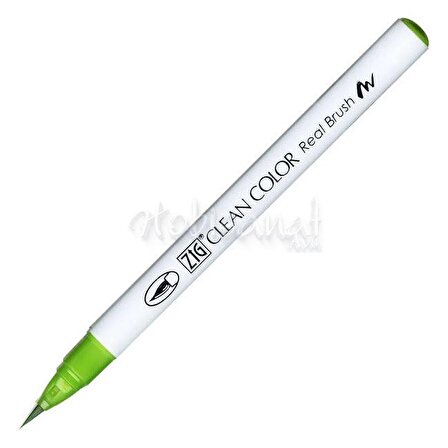 Zig Clean Color Real Brush Fırça Uçlu Marker 041 Light Green