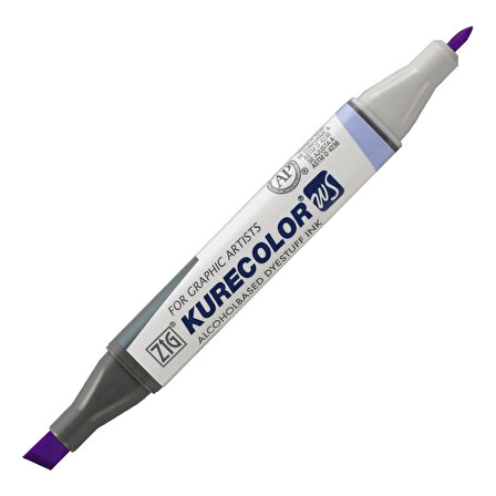Zig Kurecolor Kc3000 Twin S Marker Kalem 634 Light Violet