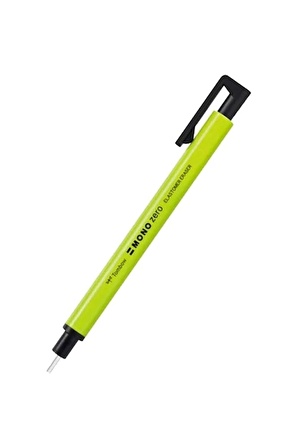 Tombow Mono Zero Kalem Silgi Yuvarlak Uçlu 2.3mm Neon Sarı