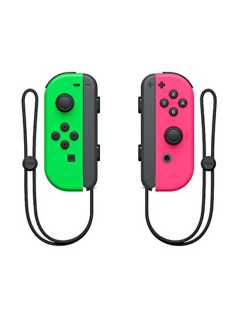 Nintendo Switch Joy-Con Controller İkili Neon Yeşil ve Pembe