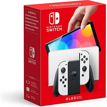 Nintendo Switch OLED Oyun Konsolu 64 Gb Beyaz (İthalatçı Garantili)