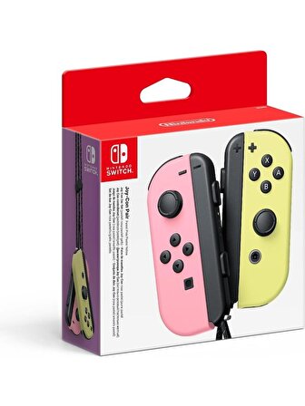 Nintendo Switch Pastel Pembe - Sarı Joy-Con 2'li Controller