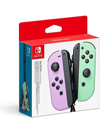 Nintendo Switch Pastel Mor - Yeşil Joy-Con Controller (Ithalatçı Garantili )
