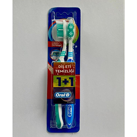 Oral-B Cavıty Defense 1+1 Diş Fırçası