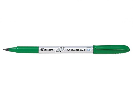 Pilot CD-DVD Marker Begreen - Yeşil SCA-EFCD-G-BG