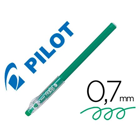 Pilot Frixion Ball Stick Roller Silinebilir Jel Kalem 0.7 mm Yeşil F18-G