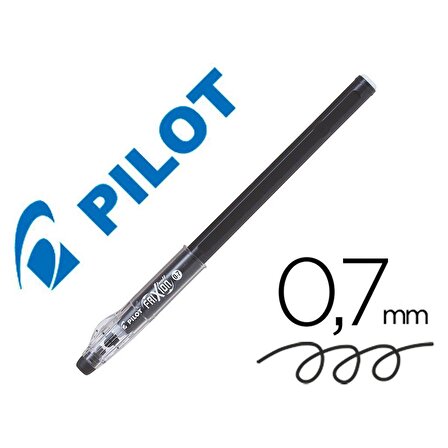 Pilot Frixion Ball Stick Roller Silinebilir Jel Kalem 0.7 mm Siyah F24-B