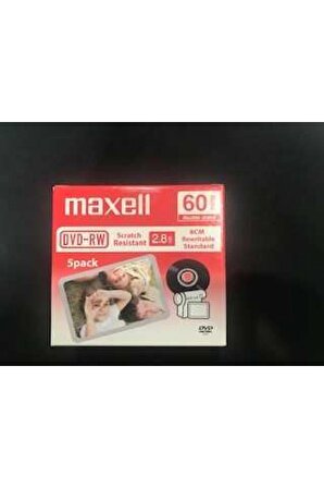 Maxell Dvd-rw 2.8gb 8cm Rewritable Standar Kamera Dvd