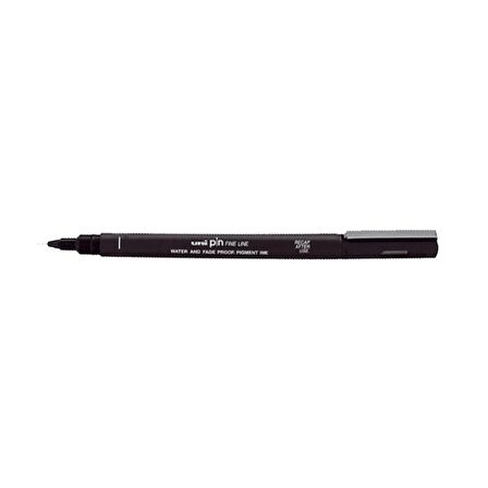 Uni Ball Çizim Kalemi Akrilik Uçlu Fine Line Pin 0.1 Mm Siyah Pın 01 200(S)   12'li