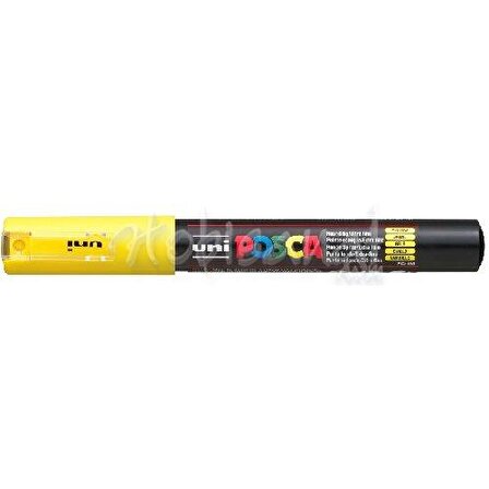 Uni Posca Marker PC-1M 0.7mm Yellow