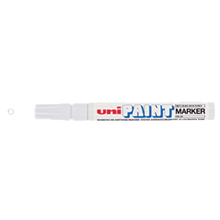 Uni-Ball Markör Boyama Paınt Marker 2.2-2.8 MM Beyaz PX-20