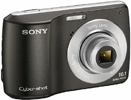 Sony Cyber-shot DSC-S3000 Kompatkkamera (10,1 megapiksel) Siyah