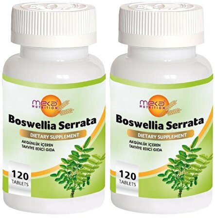 Meka Nutrition Boswellia Serrata 2x120 Tablet Akgünlük 740 Mg