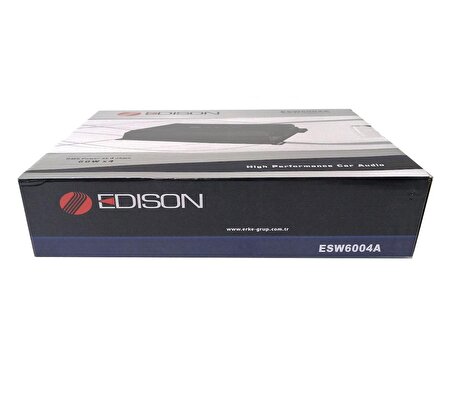 Edison ESW6004A AB Klas 4 Kanal Yüksek Performanslı Oto Anfisi 3000W