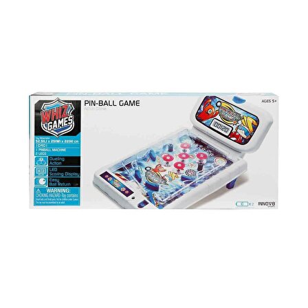 Işıklı ve Sesli Pinball Game Tilt Oyun Masa Seti